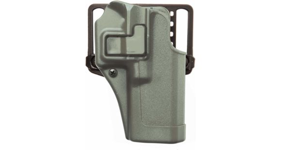 Image of BlackHawk Serpa CQC IWB Holsters, Heckler &amp; Koch USP 9mm/Heckler &amp; Koch USP Tactical .40, Right Hand, Matte, OD Green, 410514OD-R
