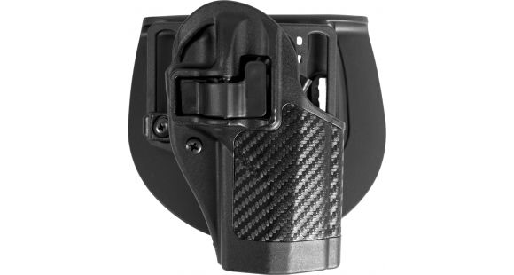 Image of BlackHawk SERPA CQC Belt Loop/Paddle Active Retention Holsters, Beretta PX4 Storm, Right Hand, Matte, Black, 410028BK-R