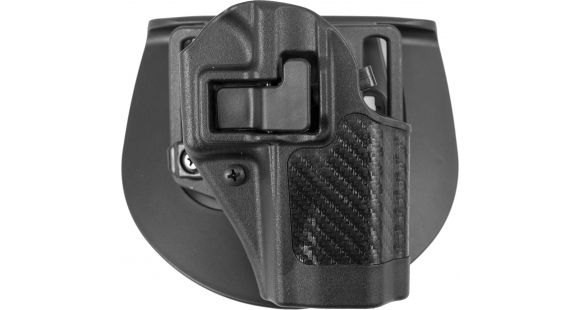Image of BlackHawk SERPA CQC Belt Loop/Paddle Active Retention Holsters, Glock 38, Right Hand, Matte, Black, 410038BK-R