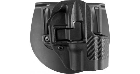 Image of BlackHawk SERPA CQC Belt Loop/Paddle Active Retention Holsters, Springfield Armory XD/Springfield Armory XD-M Sub-Compact, Right Hand, Matte, Black, 410031BK-R