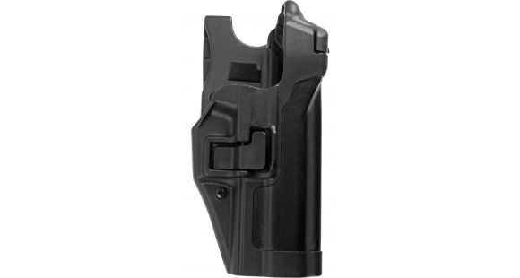 Image of BlackHawk SERPA Level 3 Auto Lock Duty Holsters, SIG Sauer P250 DC, Left Hand, Matte, Black, 44H127BK-L