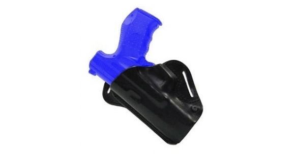 Image of BlackHawk Leather Check-Six Holster, Smith &amp; Wesson M&amp;P 40 4in/Smith &amp; Wesson M&amp;P 9 4in, Left Hand, Matte, Black, 420718BK-L