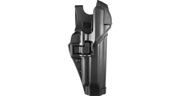 Image of BlackHawk SERPA Level 3 Auto Lock Duty Holsters, Beretta 92/Beretta 96/Beretta M9A1, Left Hand, Plain, Black, 44H104PL-L