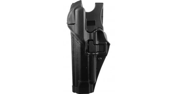 Image of BlackHawk SERPA Level 3 Auto Lock Duty Holsters, Beretta 92/Beretta 96, Left Hand, Matte, Black, 44H104BK-L