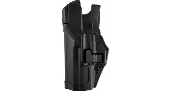 Image of BlackHawk SERPA Level 3 Auto Lock Duty Holsters, Right Hand, Black, 44H109BK-R