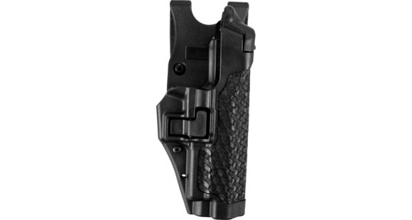 Image of BlackHawk SERPA Level 3 Auto Lock Duty Holsters, SIG Sauer P229/SIG Sauer P226/SIG Sauer P220/SIG Sauer P225/SIG Sauer P228/SIG Sauer P227, Right Hand, Basketweave, Black, 44H106BW-R