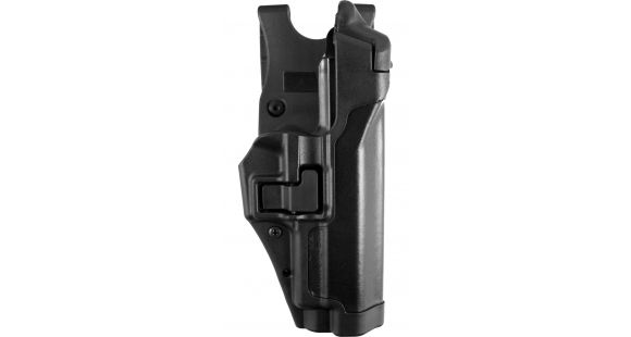 Image of BlackHawk SERPA Level 3 Auto Lock Duty Holsters, SIG Sauer P229/SIG Sauer P226/SIG Sauer P220/SIG Sauer P225/SIG Sauer P228/SIG Sauer P227, Left Hand, Plain, Black, 44H106PL-L