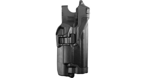Image of BlackHawk Level 3 SERPA Light Bearing Holster, SIG Sauer P226/SIG Sauer P220/SIG Sauer P225, Right Hand, Plain, Black, 44H506PL-R