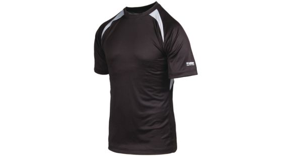 Image of BlackHawk Short Sleeve Warrior Wear Athletic Crew Shirt, Black, Small