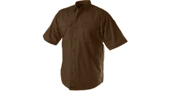 Image of BlackHawk Light Weight Tactical Shirt, Short Sleeve, Chocolate Brown, 2XL 88TS02CB-2XL