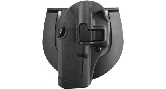Image of BlackHawk Sportster SERPA CMG Paddle Holster, Glock 31/Glock 17/Glock 22, Left Hand, Matte, Gunmetal Gray, 413500BK-L
