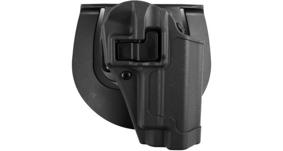 Image of BlackHawk Sportster SERPA CMG Paddle Holster, SIG Sauer P229/SIG Sauer P226/SIG Sauer P220/SIG Sauer P225/SIG Sauer P228/SIG Sauer P227, Left Hand, Matte, Gunmetal Gray, 413506BK-L
