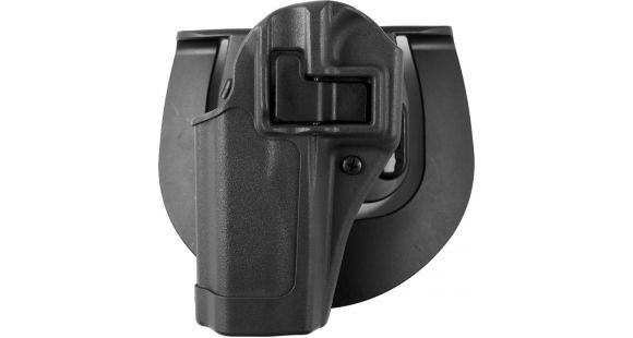 Image of BlackHawk Sportster SERPA CMG Paddle Holster, Glock 20/Glock 37/Glock 21/Smith &amp; Wesson M&amp;P 45L, Left Hand, Matte, Gunmetal Gray, 413513BK-L