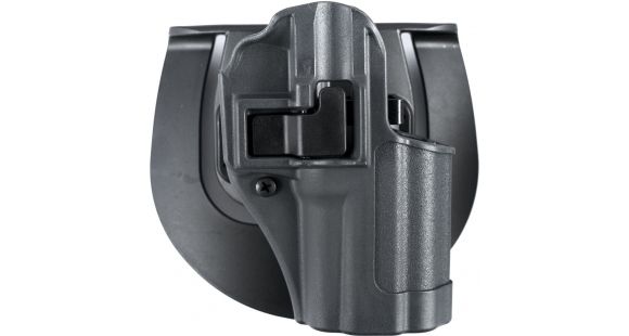 Image of BlackHawk Sportster SERPA CMG Paddle Holster, Springfield Armory XD/Springfield Armory XD-M, Right Hand, Matte, Gunmetal Gray, 413507BK-R