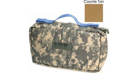 Image of BlackHawk S.T.O.M.P. Medical Pack Accessory Pouch w/Blue Handle - Coyote Tan - 60SAP2DE