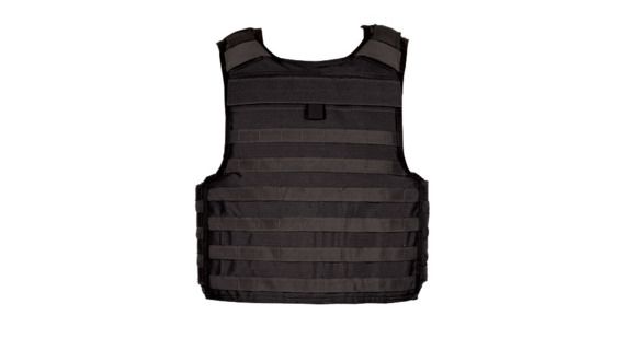 Image of Blackhawk STRIKE Cutaway Carrier Slick Tactical Armor Carrier Vest, Black, Large 32V403BK-CTS