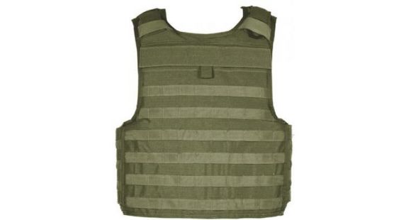 Image of Blackhawk STRIKE Cutaway Carrier Slick Tactical Armor Carrier Vest, Olive Drab, Extra Large 32V404OD