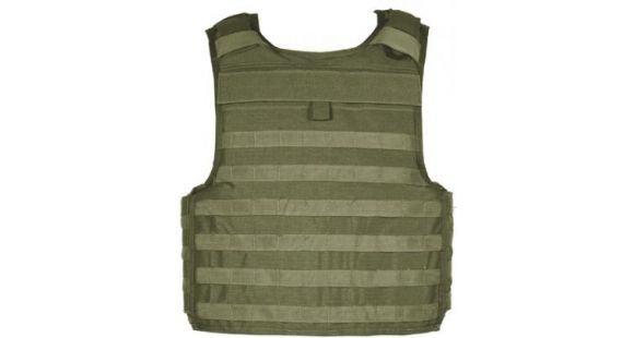 Image of Blackhawk STRIKE Cutaway Carrier Slick Tactical Armor Carrier Vest, Olive Drab, Small 32V401OD