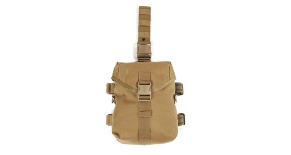 Image of BlackHawk S.T.R.I.K.E. Gen4 MOLLE System Drop Leg Pouch, Coyote Tan, Size 147 37CL43CT