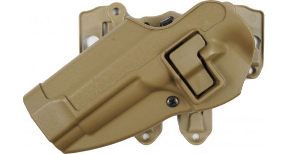 Image of BlackHawk S.T.R.I.K.E. Platform with Serpa Holster, Beretta 92/Beretta 96, Left Hand, Matte, Coyote Tan, 40CL01CT-L