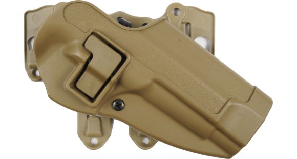 Image of BlackHawk S.T.R.I.K.E. Platform with Serpa Holster, Beretta 92/Beretta 96, Right Hand, Matte, Coyote Tan, 40CL01CT-R