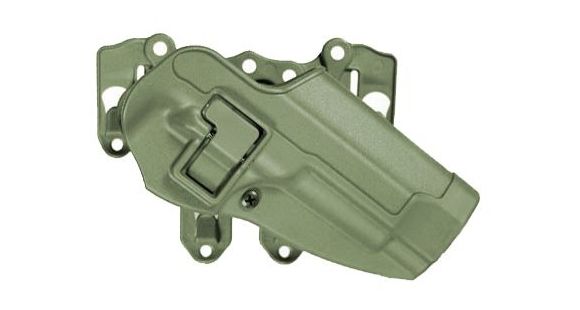 Image of BlackHawk S.T.R.I.K.E. Platform with Serpa Holster, Beretta 92/Beretta 96, Right Hand, Matte, OD Green, 40CL01OD-R