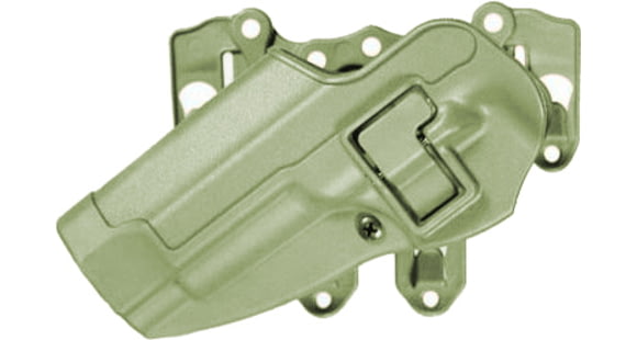 Image of BlackHawk S.T.R.I.K.E. Platform with Serpa Holster, Beretta 92/Beretta 96, Left Hand, Matte, Foliage Green, 40CL01FG-L