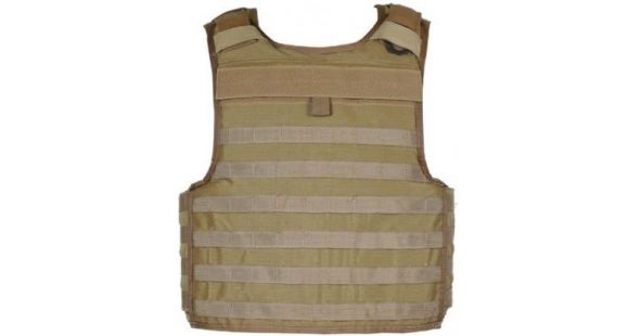 Image of Blackhawk STRIKE Tactical Armor Carrier Vest, Non-Cutaway, Coyote Tan, Extra Small 32V500CT-CTS