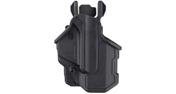 Image of BlackHawk T-Series L2C Compact Holsters, Smith &amp; Wesson M&amp;P 9 Shield/Smith &amp; Wesson M&amp;P 40 Shield, Right Hand, Matte Black, Black, 410759BKR