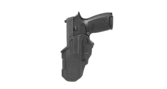 Image of BlackHawk T-Series L2C Holster for Sig P320 Sig P320/P250/M17/M18, Left Hand, Black, 410761BKL