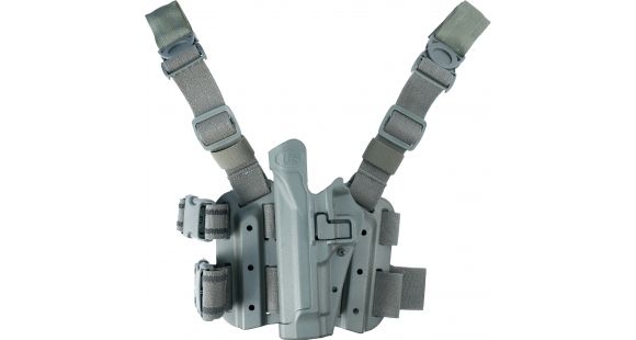 Image of BlackHawk CQC Tactical SERPA Holster, Beretta 92/Beretta 96, Left Hand, Matte, Foliage Green, 430504FG-L-ARMY