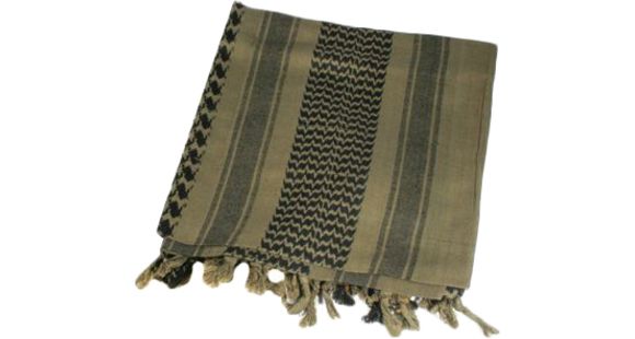 Image of BlackHawk Tactical Shemagh, Coyote Tan/Black, 330005CT