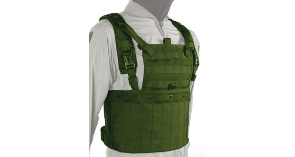 Image of BlackHawk Tactical STRIKE Commando Recon Chest Harness, Olive Drab, Standard Fit 37CL01OD