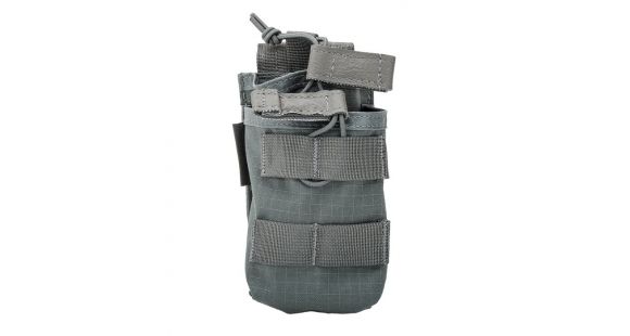 Image of BlackHawk Tier Stacked M16 Magazine Pouch, Holds 2 30 Round, Urban Gray, 37CL118UG