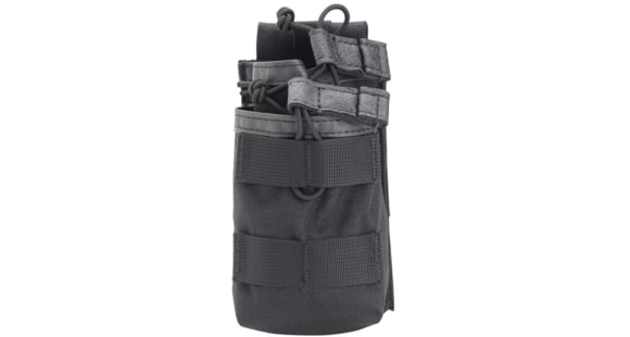 Image of BlackHawk Tier Stacked M16 Magazine Pouch, Holds 2, Black, 30 Rounds, 37CL118BK
