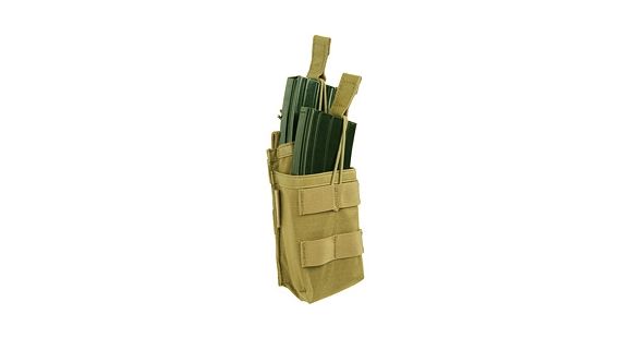Image of BlackHawk Tier Stacked M16 Magazine Pouch, Holds 2, Olive Drab, 30 Rounds, 37CL118OD
