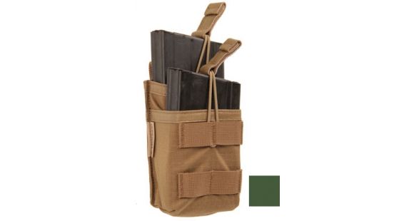 Image of BlackHawk Tier Stacked Magazine Pouch M4/FAL, Olive Drab, 20 Round, 37CL119OD