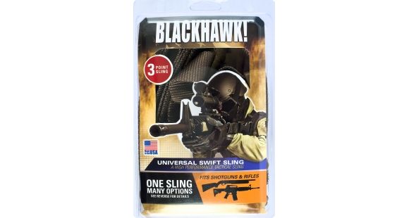Image of BlackHawk Universal Swift Nylon Sling, AR-15 Tac 1.25in, Coyote Tan 70GS17CT