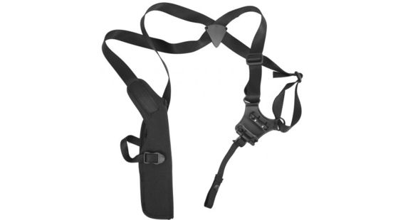 Image of BlackHawk Vertical Shoulder Holster, Left Hand, Black, 40VH05BK-L