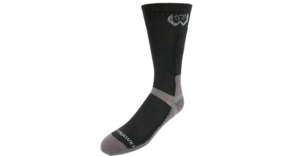 Image of BlackHawk Warrior Wear Medium Weight Boot Socks, Black, Size 10-13 - 83SK01BK