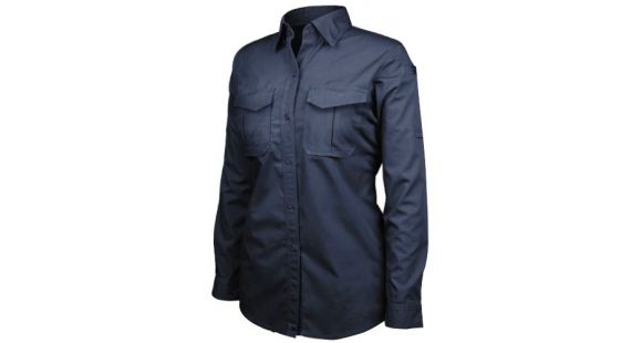Image of BlackHawk Women's LT2 L/S Tactical Shirt, Navy, XL 92TS03NA-XL