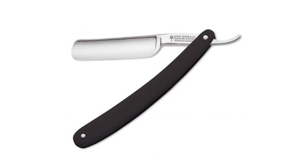 Image of Boker USA Classic Straight Razor Folding Knife, Black 140202