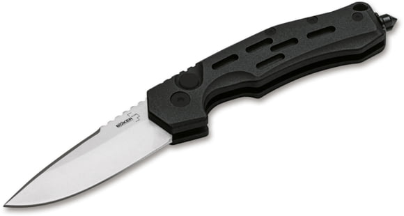 Image of Boker USA Deser Storm Knife, Silver/Black, Small, 01BO792N