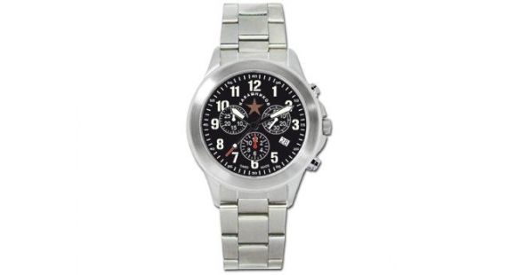 Image of Boker USA Kalashnikov Libertad 2 Waterproof Watch, Chrono Silver 09KAL501