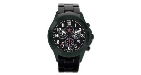 Image of Boker USA Kalashnikov Libertad 2 Waterproof Watch, Chrono Black 09KAL502