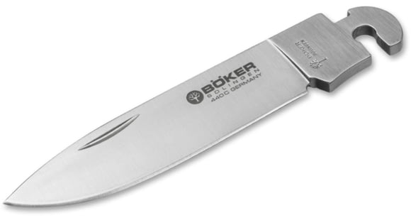 Image of Boker USA Optima Drop Point Blade Knife, Stainless, Small, 119014