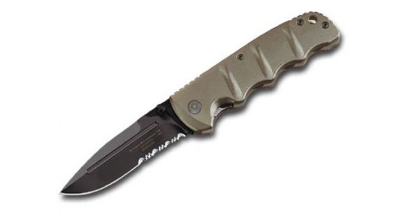 Image of Boker USA Plus Kalashnikov Side Lock Folding Knife, Olive Drab Handle 01KAL74B