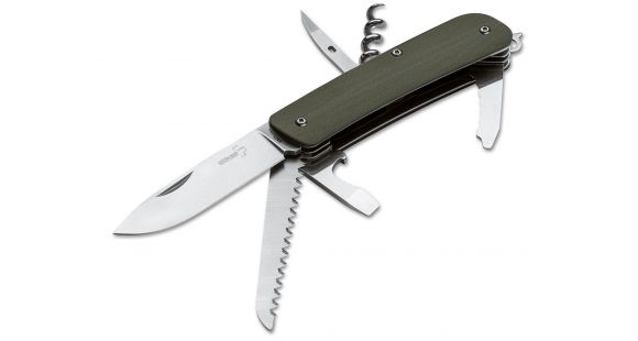 Image of Boker USA Plus Tech-Tool City 6 2.8In Multi-Tool Knife, Green 01BO818