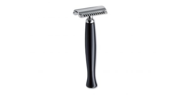 Image of Boker USA Safety Razor, Black Handle 04BO148