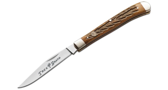 Image of Boker USA Slim Line Trapper Single Knife, Brown, Small, 110735
